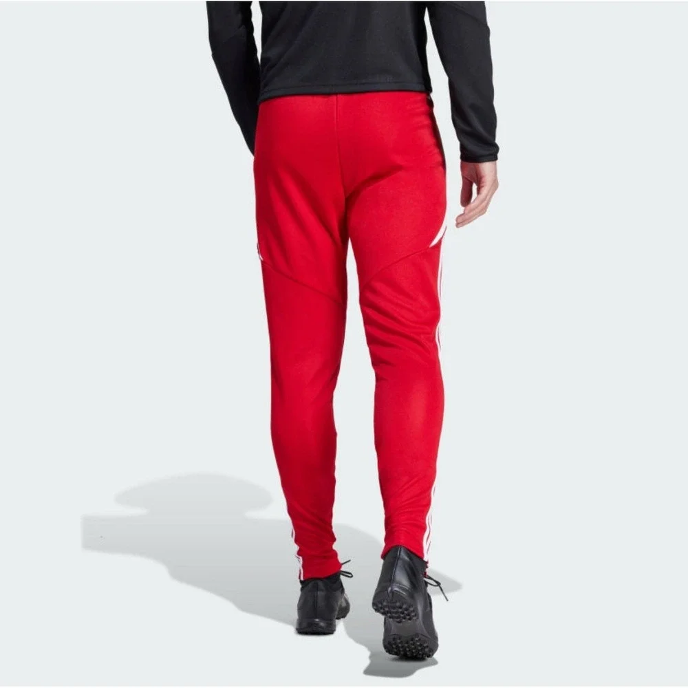 Adidas Tiro 24 NEW Training Pants Knit Soccer‎ IV7264 Red w/ White Men's Size M